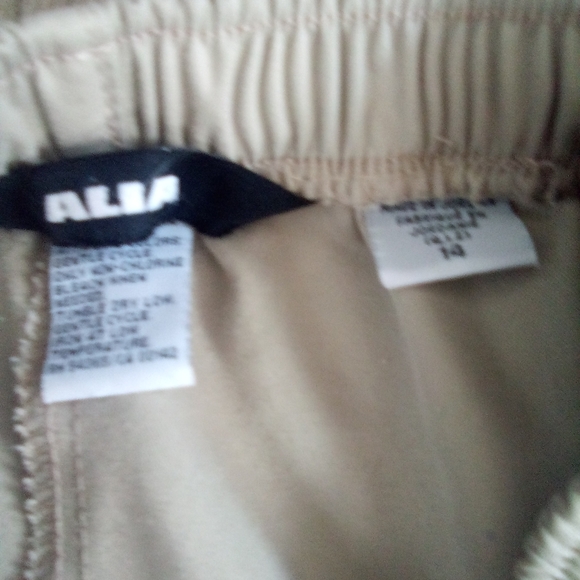 Alia size 14 khakis stretch slip on pants - Picture 3 of 3